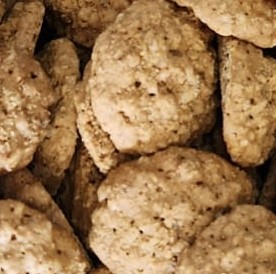 Biscoito Integral de Aveia e Linhaça